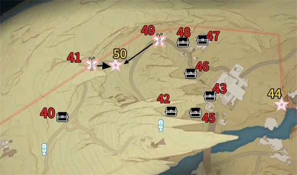 鳴潮荒石高地探索全收集攻略圖五