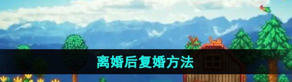 《星露谷物語》離婚后復(fù)婚方法